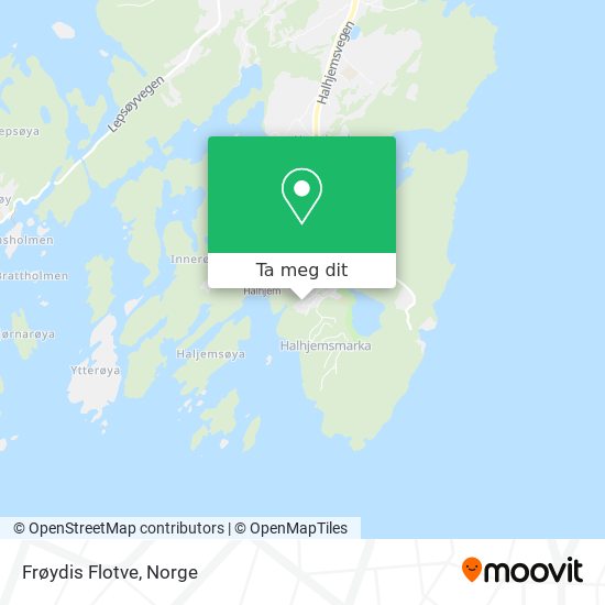 Frøydis Flotve kart