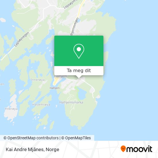 Kai Andre Mjånes kart