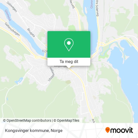 Kongsvinger kommune kart