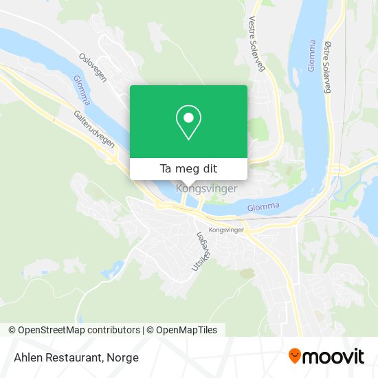 Ahlen Restaurant kart