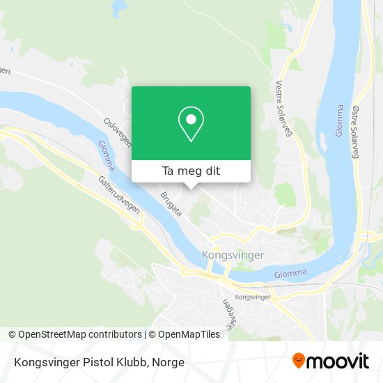 Kongsvinger Pistol Klubb kart