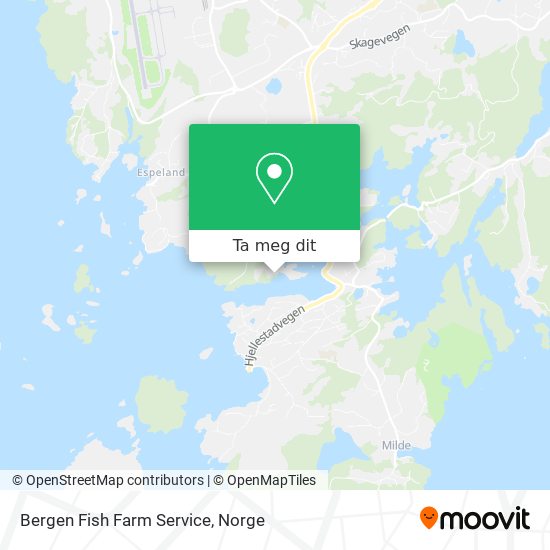 Bergen Fish Farm Service kart