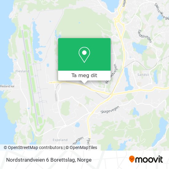 Nordstrandveien 6 Borettslag kart