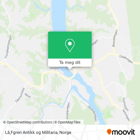 Lã¸Fgren Antikk og Militaria kart