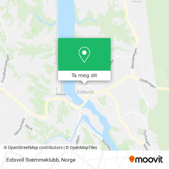 Eidsvoll Svømmeklubb kart