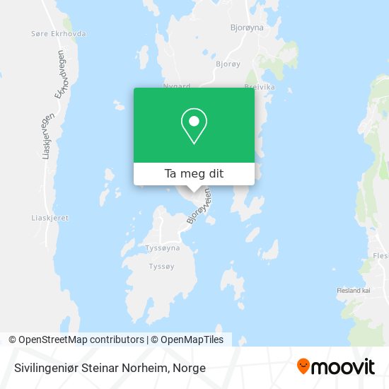 Sivilingeniør Steinar Norheim kart