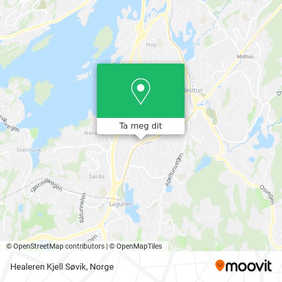 Healeren Kjell Søvik kart