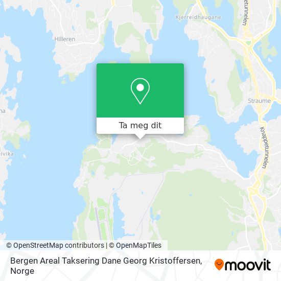 Bergen Areal Taksering Dane Georg Kristoffersen kart
