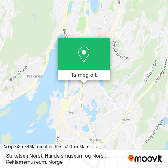 Stiftelsen Norsk Handelsmuseum og Norsk Reklamemuseum kart