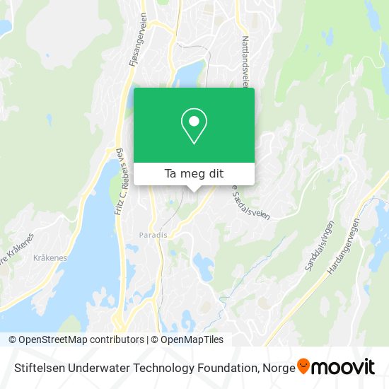 Stiftelsen Underwater Technology Foundation kart