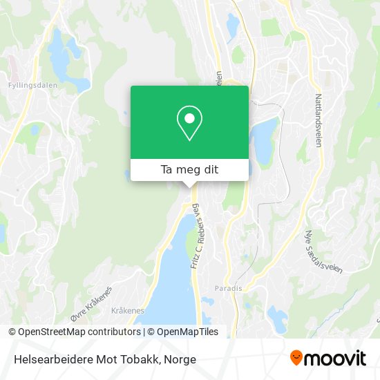 Helsearbeidere Mot Tobakk kart