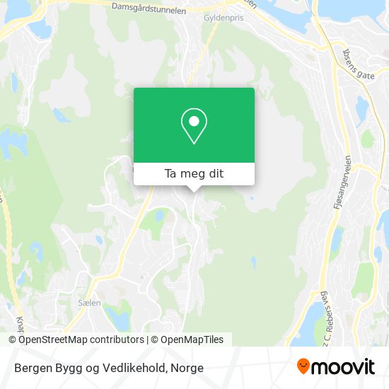 Bergen Bygg og Vedlikehold kart