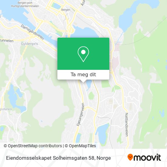 Eiendomsselskapet Solheimsgaten 58 kart