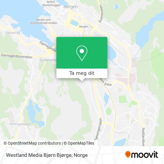 Westland Media Bjørn Bjørge kart
