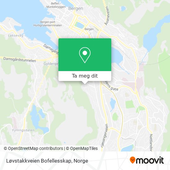 Løvstakkveien Bofellesskap kart