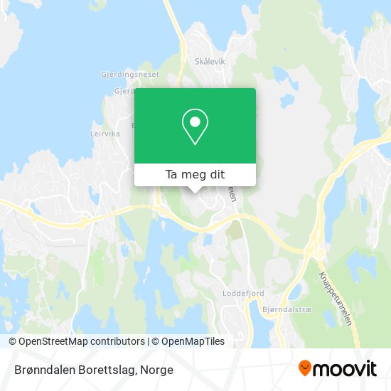 Brønndalen Borettslag kart