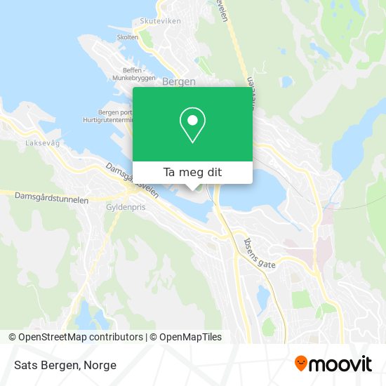 Sats Bergen kart