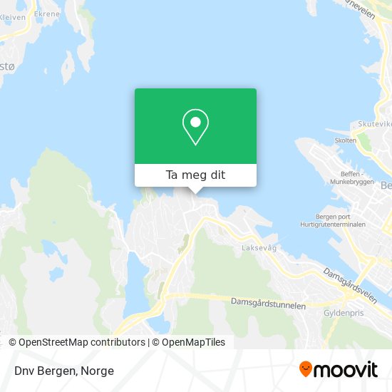 Dnv Bergen kart