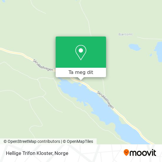 Hellige Trifon Kloster kart