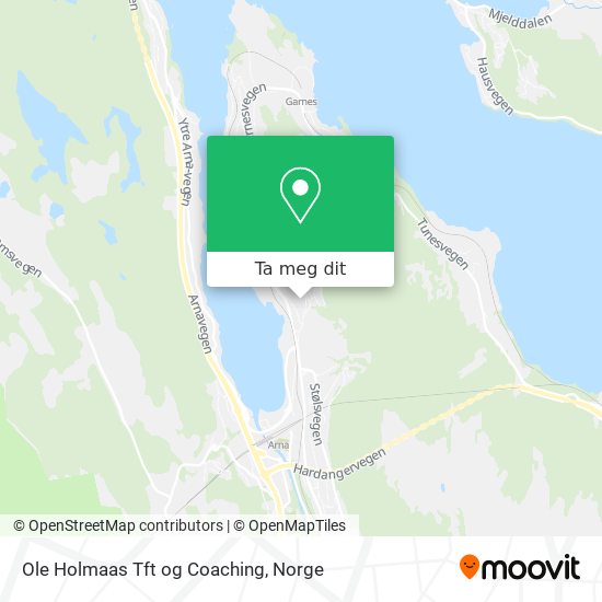 Ole Holmaas Tft og Coaching kart