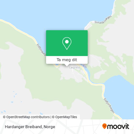 Hardanger Breiband kart