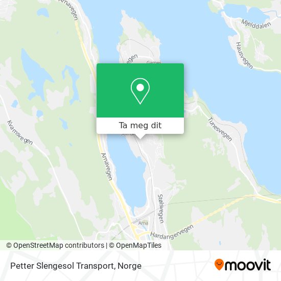 Petter Slengesol Transport kart