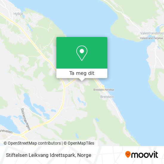 Stiftelsen Leikvang Idrettspark kart