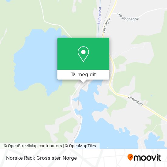 Norske Rack Grossister kart