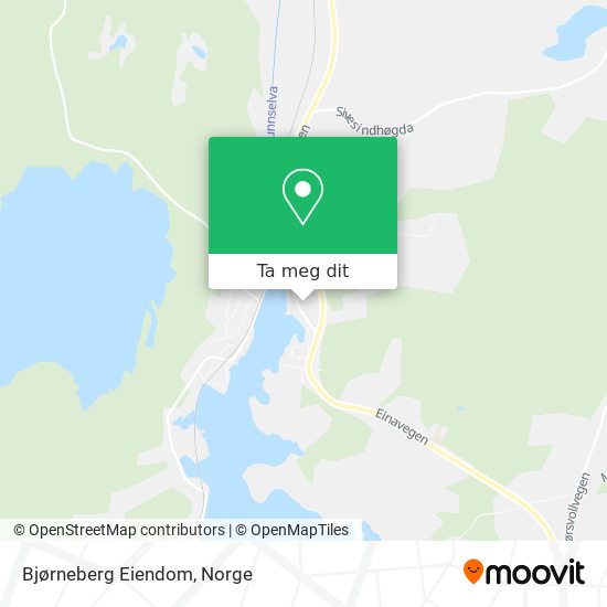 Bjørneberg Eiendom kart