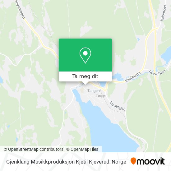 Gjenklang Musikkproduksjon Kjetil Kjeverud kart