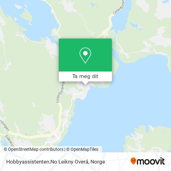 Hobbyassistenten.No Leikny Overå kart
