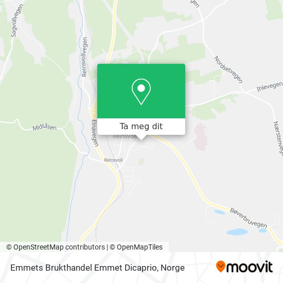 Emmets Brukthandel Emmet Dicaprio kart
