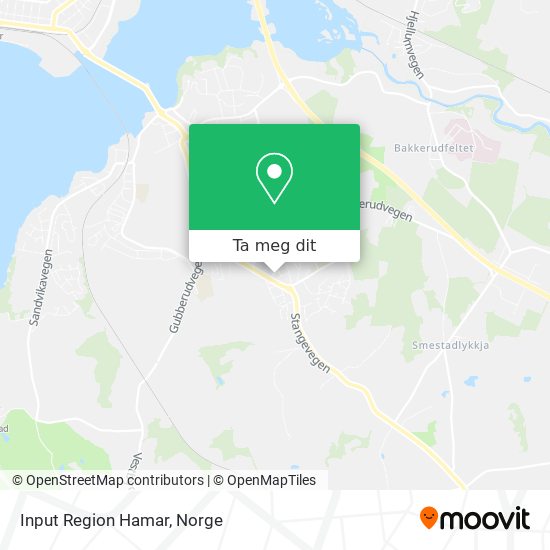 Input Region Hamar kart