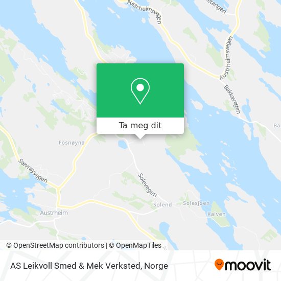 AS Leikvoll Smed & Mek Verksted kart