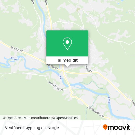 Veståsen Løypelag sa kart