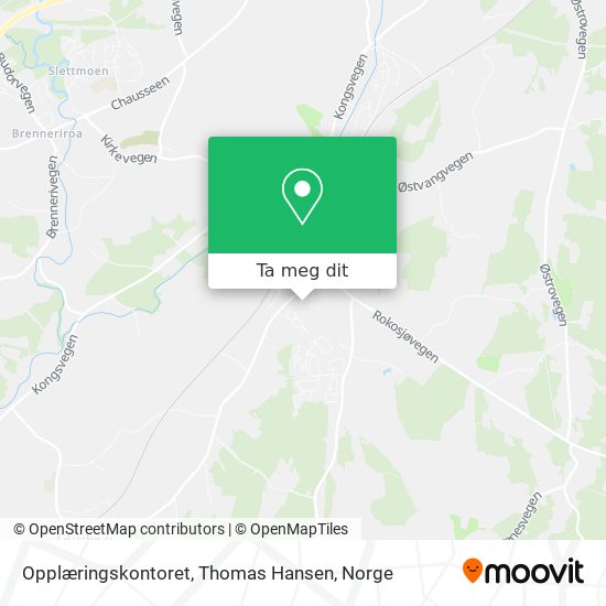 Opplæringskontoret, Thomas Hansen kart
