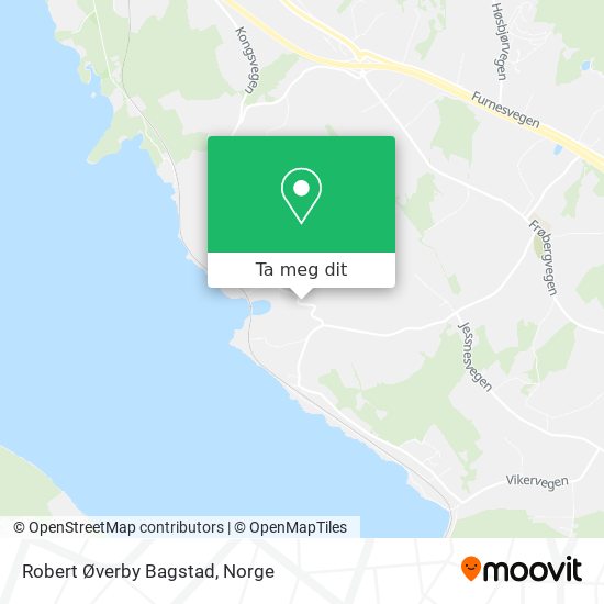 Robert Øverby Bagstad kart