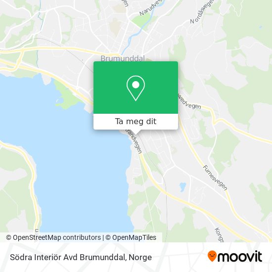 Södra Interiör Avd Brumunddal kart