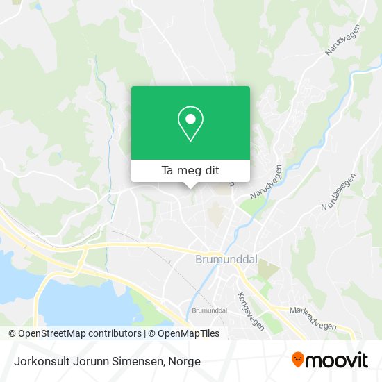 Jorkonsult Jorunn Simensen kart