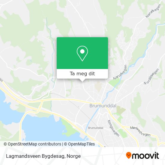 Lagmandsveen Bygdesag kart