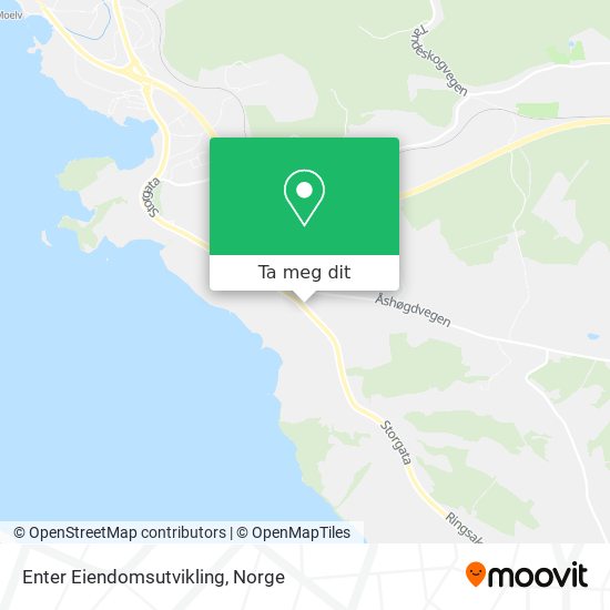 Enter Eiendomsutvikling kart