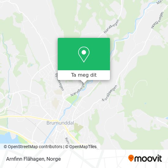Arnfinn Flåhagen kart