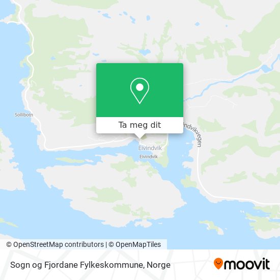 Sogn og Fjordane Fylkeskommune kart