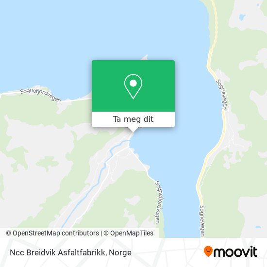Ncc Breidvik Asfaltfabrikk kart
