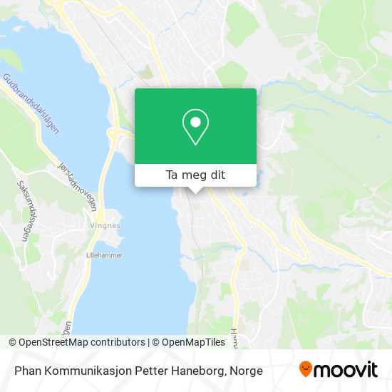 Phan Kommunikasjon Petter Haneborg kart