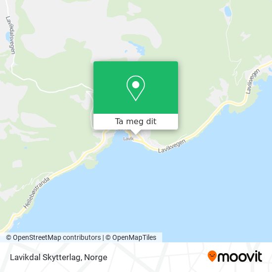 Lavikdal Skytterlag kart