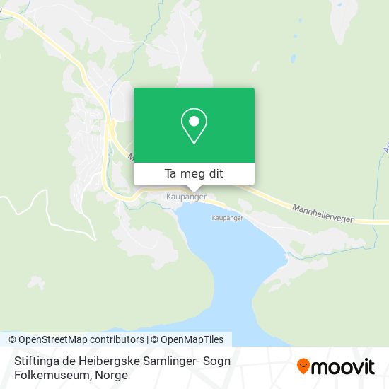 Stiftinga de Heibergske Samlinger- Sogn Folkemuseum kart