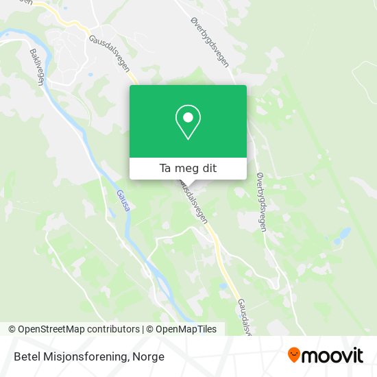 Betel Misjonsforening kart
