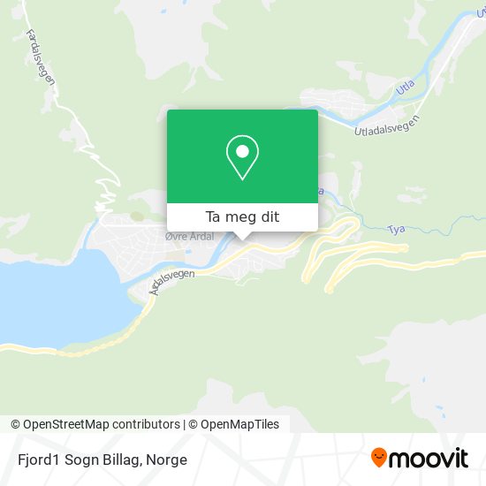 Fjord1 Sogn Billag kart