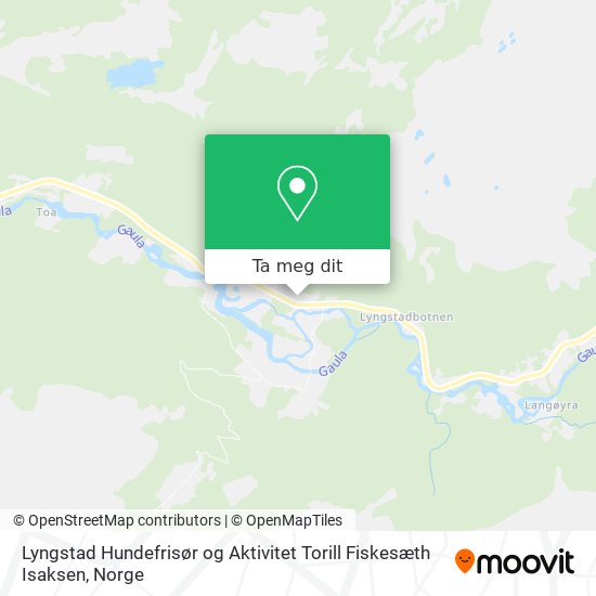 Lyngstad Hundefrisør og Aktivitet Torill Fiskesæth Isaksen kart